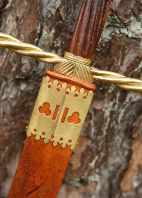 Writhen Hilt miekka ja tuppi (Royal Armouries), 1400-luvun puolentoista käden miekka