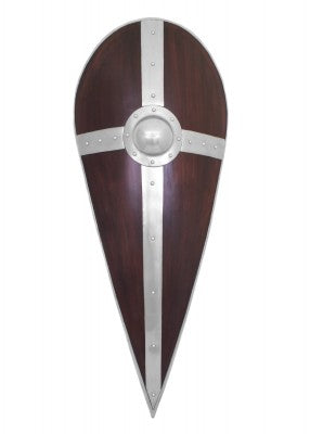 Normannikilpi teräsvahvikkeilla