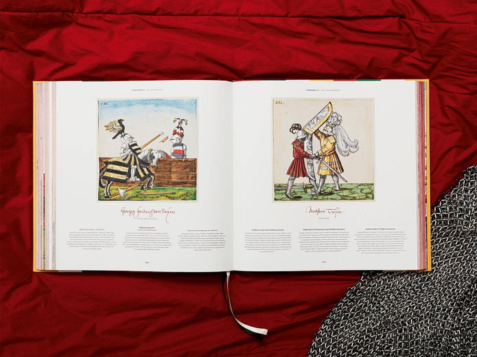 Medieval Games. The Book of Tournaments of Emperor Maximilian I - Freydal (German, French, English)