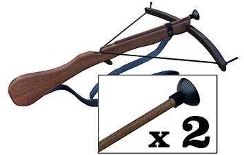 Lasten puinen varsijousi 60 cm