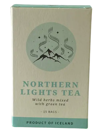 Northern Light Tea – Villiyrttien ja vihreän teen harmoninen yhdistelmä Islannista