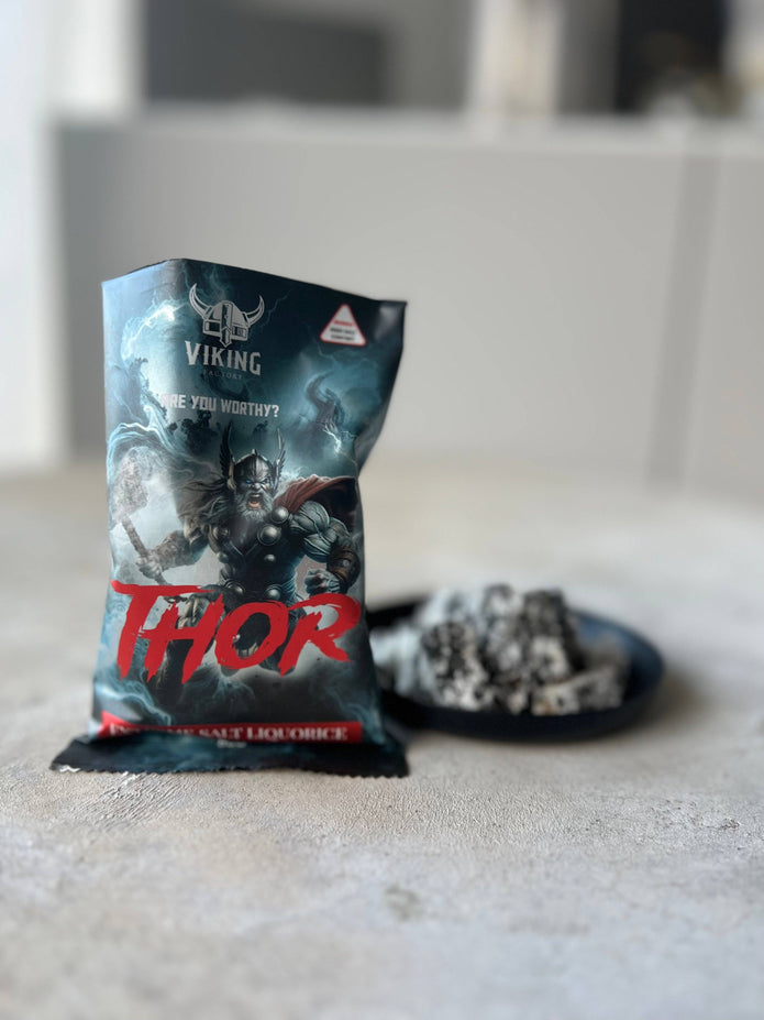 Thor Extreme salty Licorice 80 g