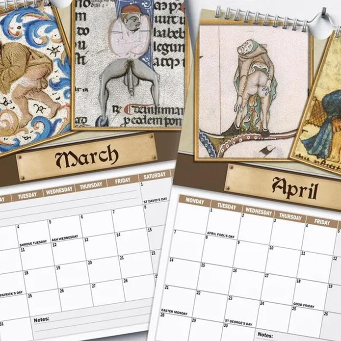 2026 Kalenteri – Medieval Dick Pics