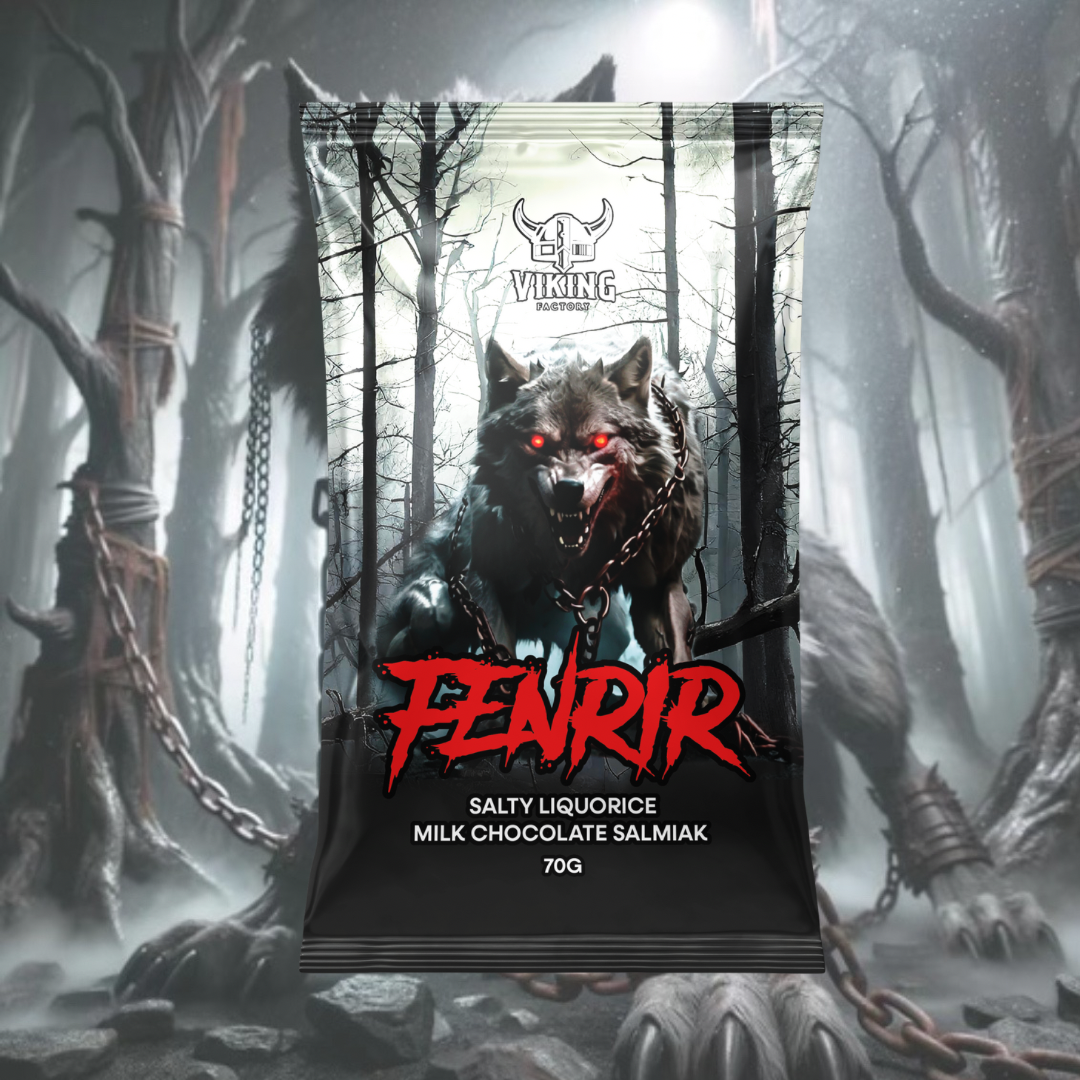 Fenrir Liqourice Milk chocolate Salmiak 70 g