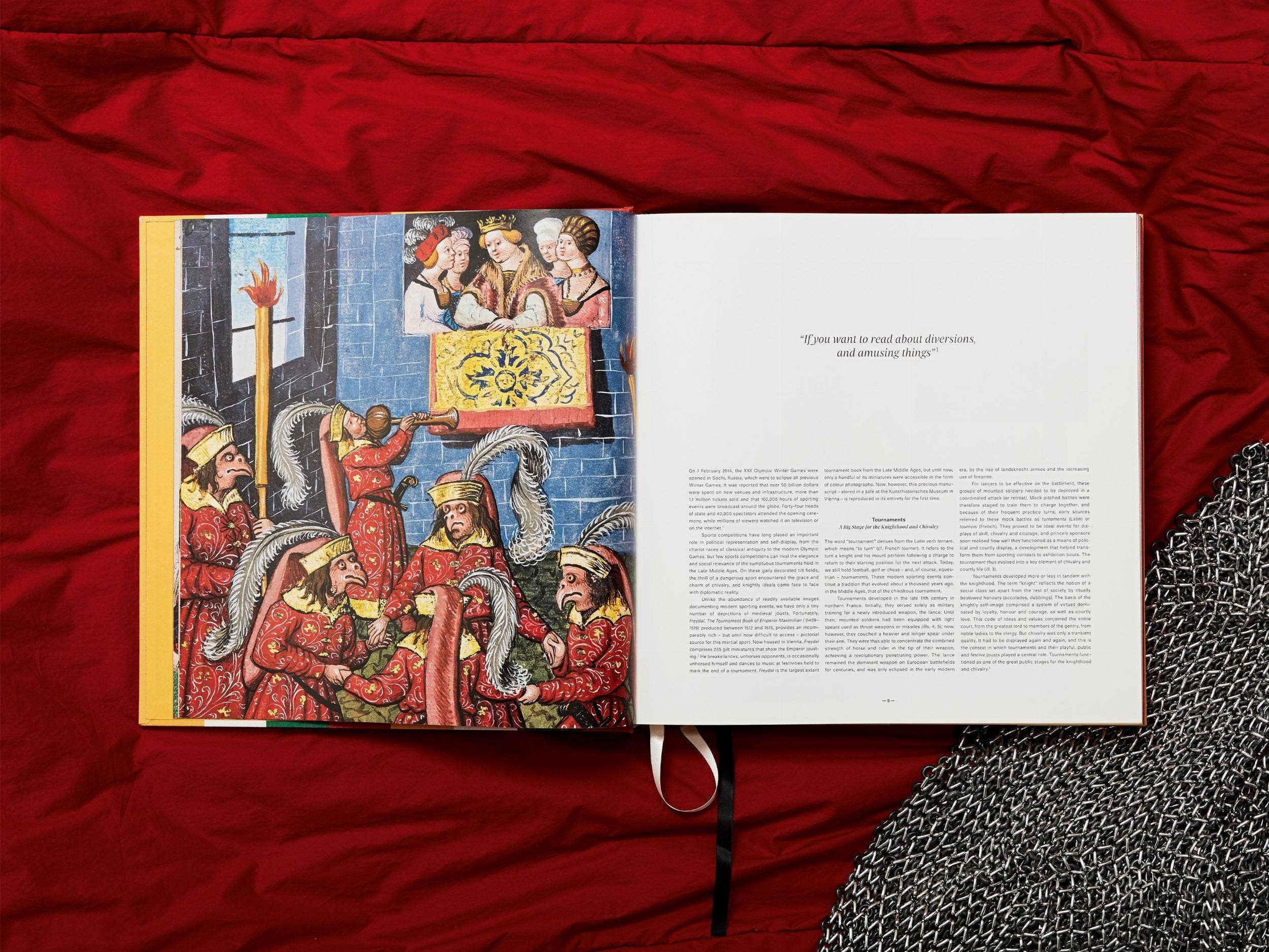 Medieval Games. The Book of Tournaments of Emperor Maximilian I - Freydal (German, French, English)