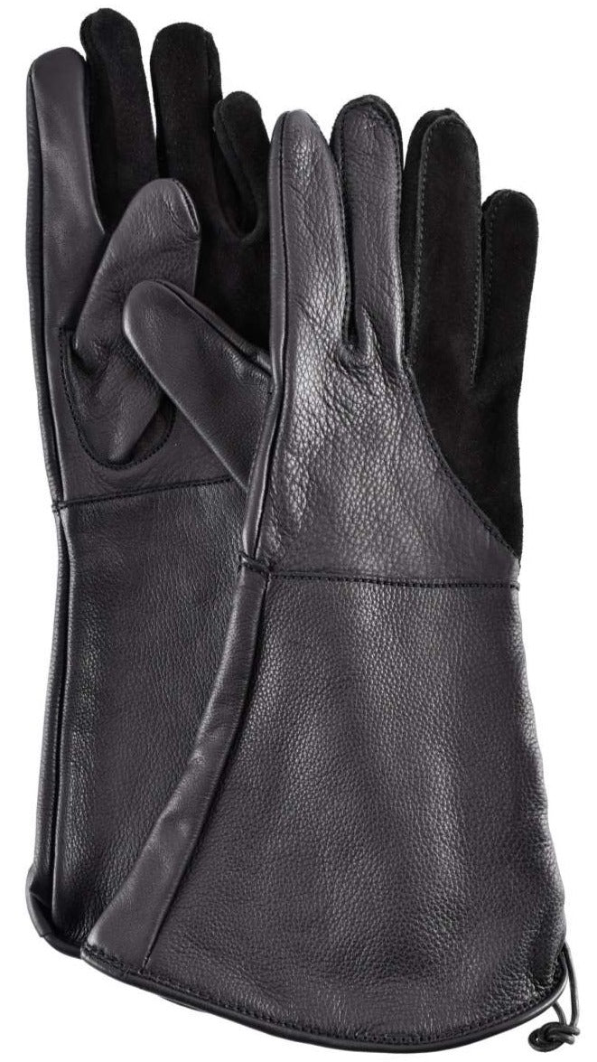 Haukkametsästäjän nahkahanskat