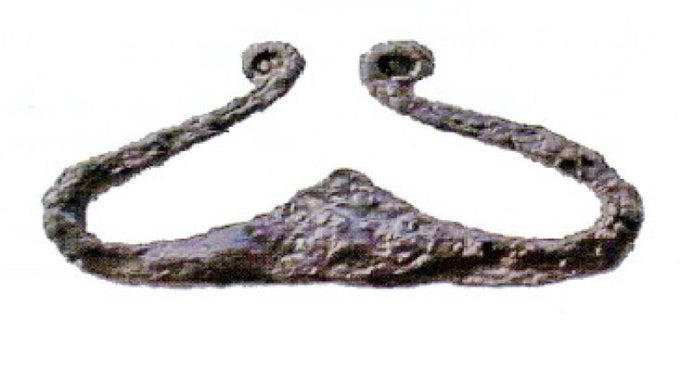 Käsintaottu varhaiskeskiaikainen tulusrauta