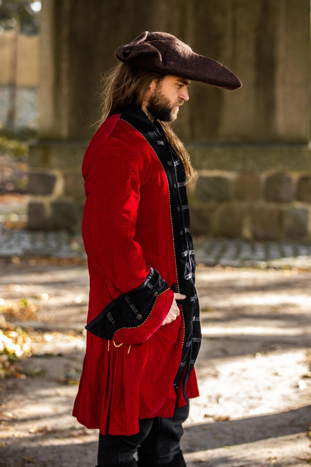 Hugo-huopahattu, tricorne-malli, villahuopaa