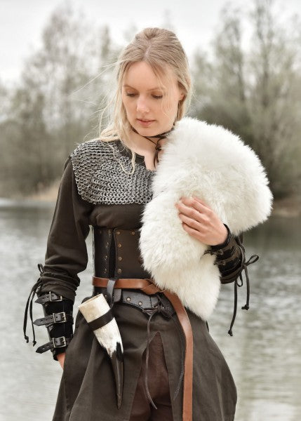 Hartiaturkis, lampaanvillaa, valkoinen