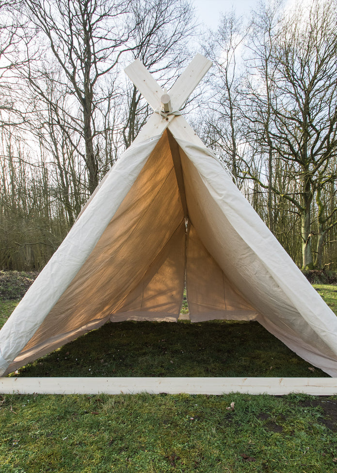Viikinkiteltan kangas,  2m x 2,3m x 1,8m