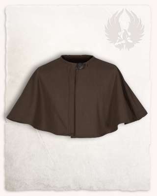 Bron pelerine, lyhyt viitta, puuvilla