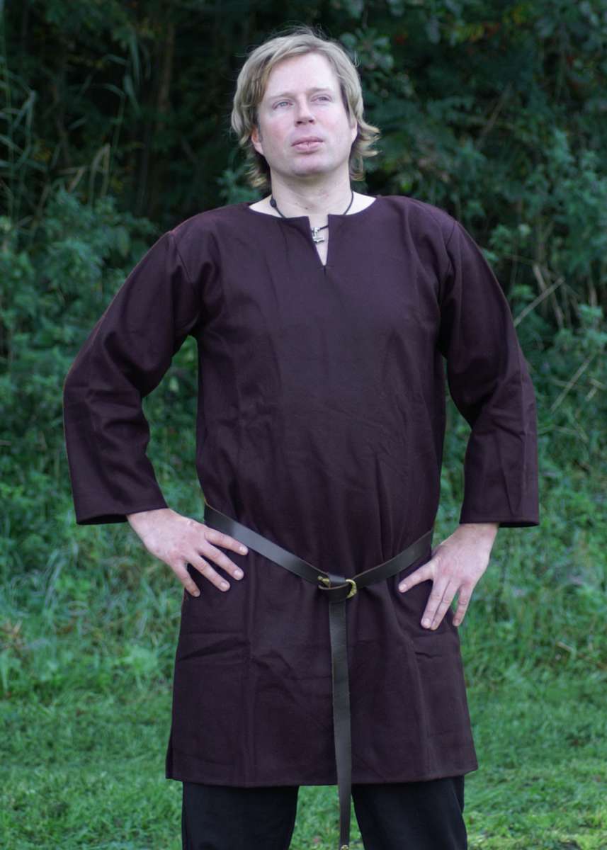 Pitkä ruskea villainen tunika - Ulfberht