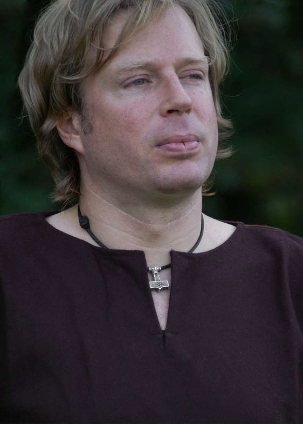 Pitkä ruskea villainen tunika - Ulfberht