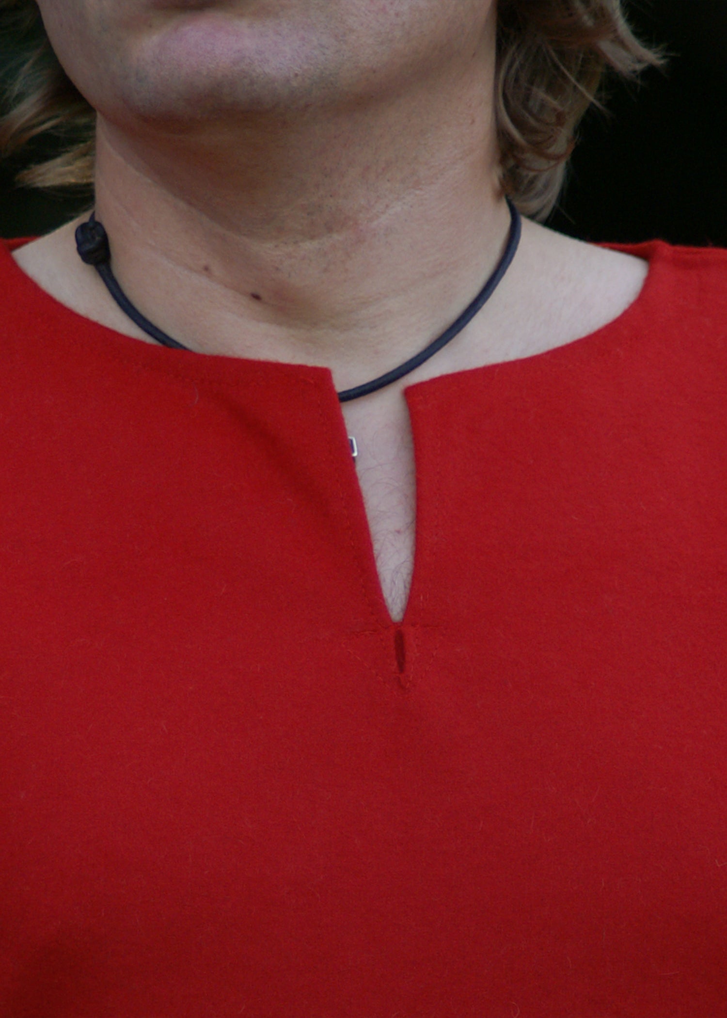 Pitkä punainen villainen tunika - Ulfberht