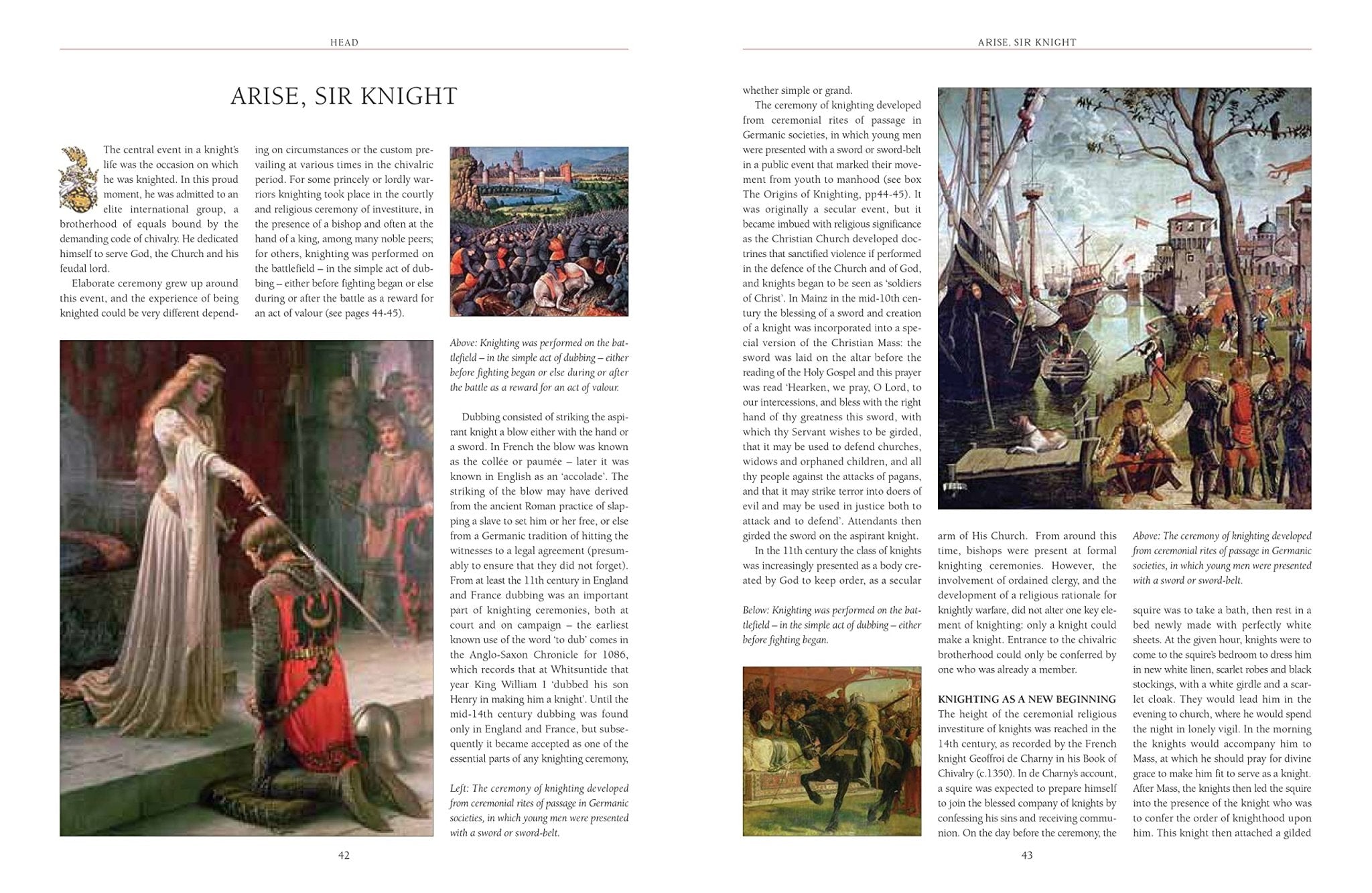 The Illustrated History of Knights and the Golden Age of Chivalry: A magnificent account of the medieval knight and the chivalric code, with over 450 ... tournaments, triumphs, courts and castles - Charles Phillips - Tarotpuoti