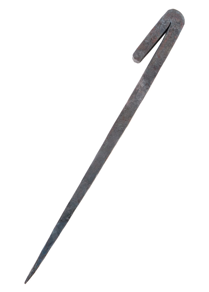 Teltan vaarna käsintaottua terästä, n.25cm